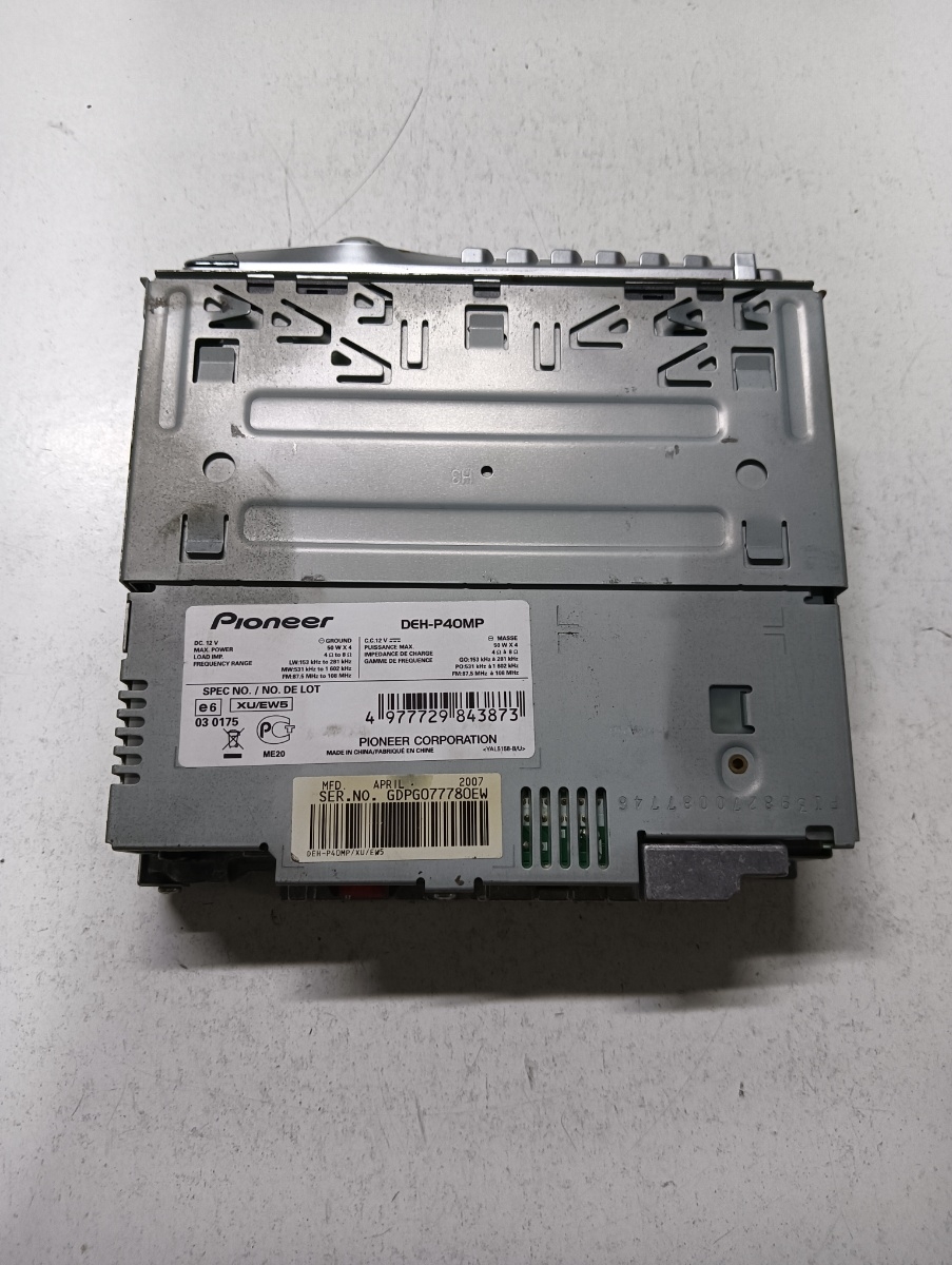 Cd player auto  RENAULT CLIO II BB0/1/2_, CB0/1/2_ 1998 - > – foto 2