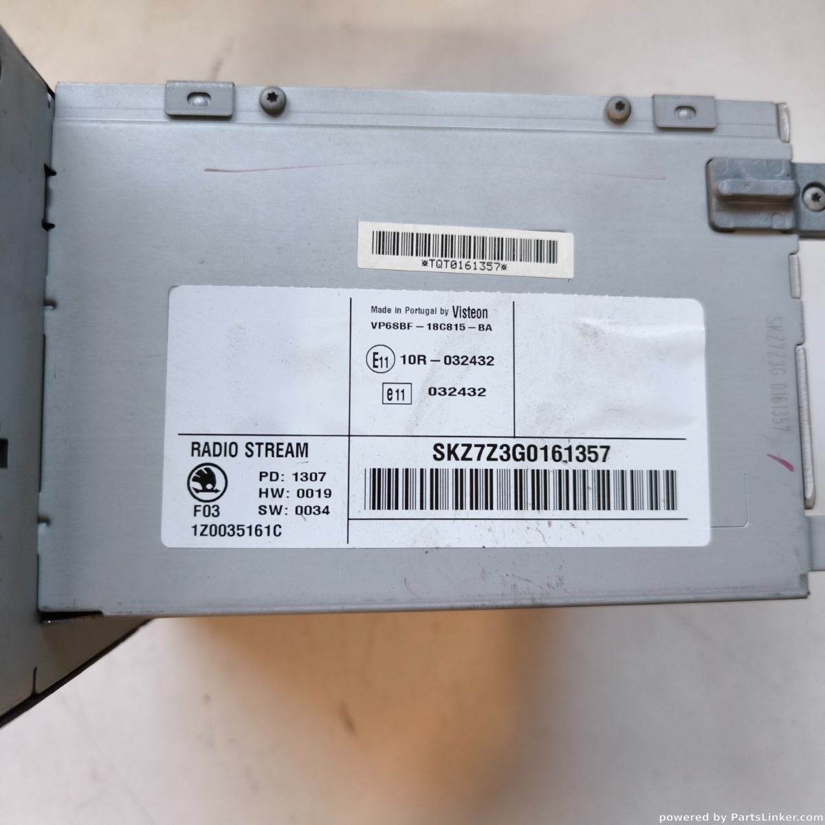 CD player auto SKODA OCTAVIA (1Z3) [ 2004 - 2013 ] OEM 1z0035116c – foto 2