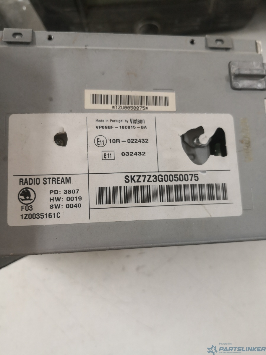 CD player auto SKODA OCTAVIA II Combi (1Z5) [ 2004 - 2013 ] OEM 1z0035161c – foto 3