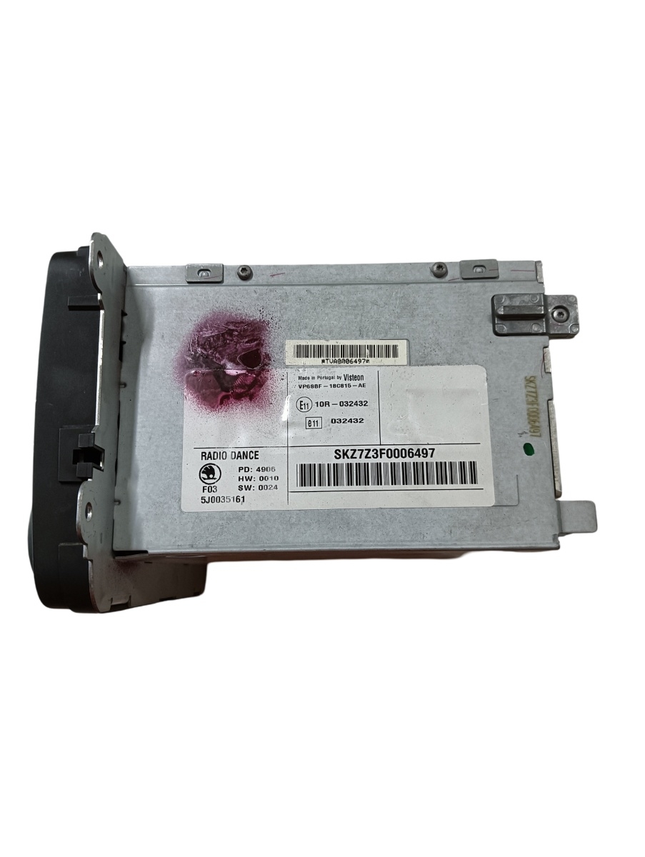 Cd player auto  SKODA ROOMSTER 5J 2006 - 2015 5j0035161 – foto 2