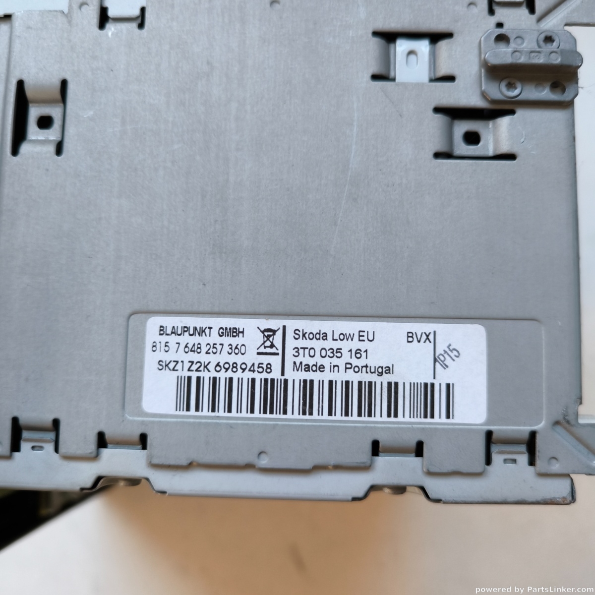 CD player auto SKODA SUPERB III Estate (3T5) [ 2009 - 2015 ] OEM 3t0035161 – foto 2