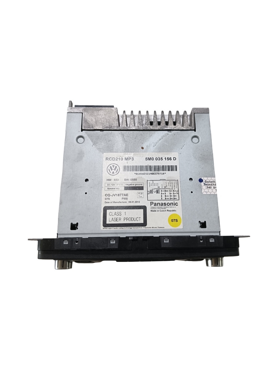 Cd player auto  VOLKSWAGEN POLO 6R, 6C 2009 - > 5m0035156d – foto 3