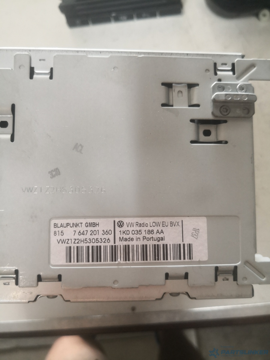 CD player auto VOLKSWAGEN TIGUAN (5N_) [ 2007 - > ] TDI 4motion (CBBB, CFGB) 125KW|170HP OEM 1k0035186aa – foto 3