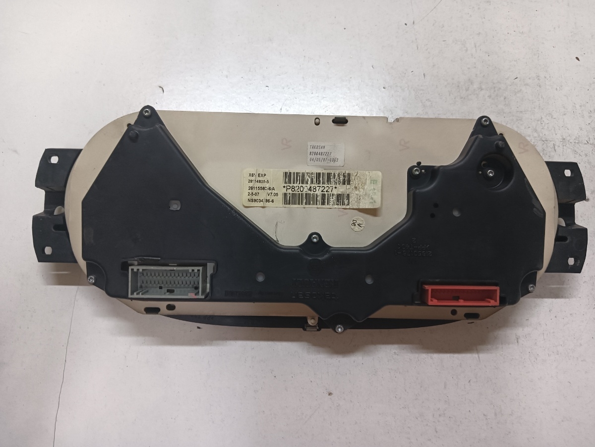 Ceas bord RENAULT THALIA I LB0/1/2_ 1998 - >, RENAULT CLIO III BR0/1, CR0/1 2005 - > 8200487227 – foto 2