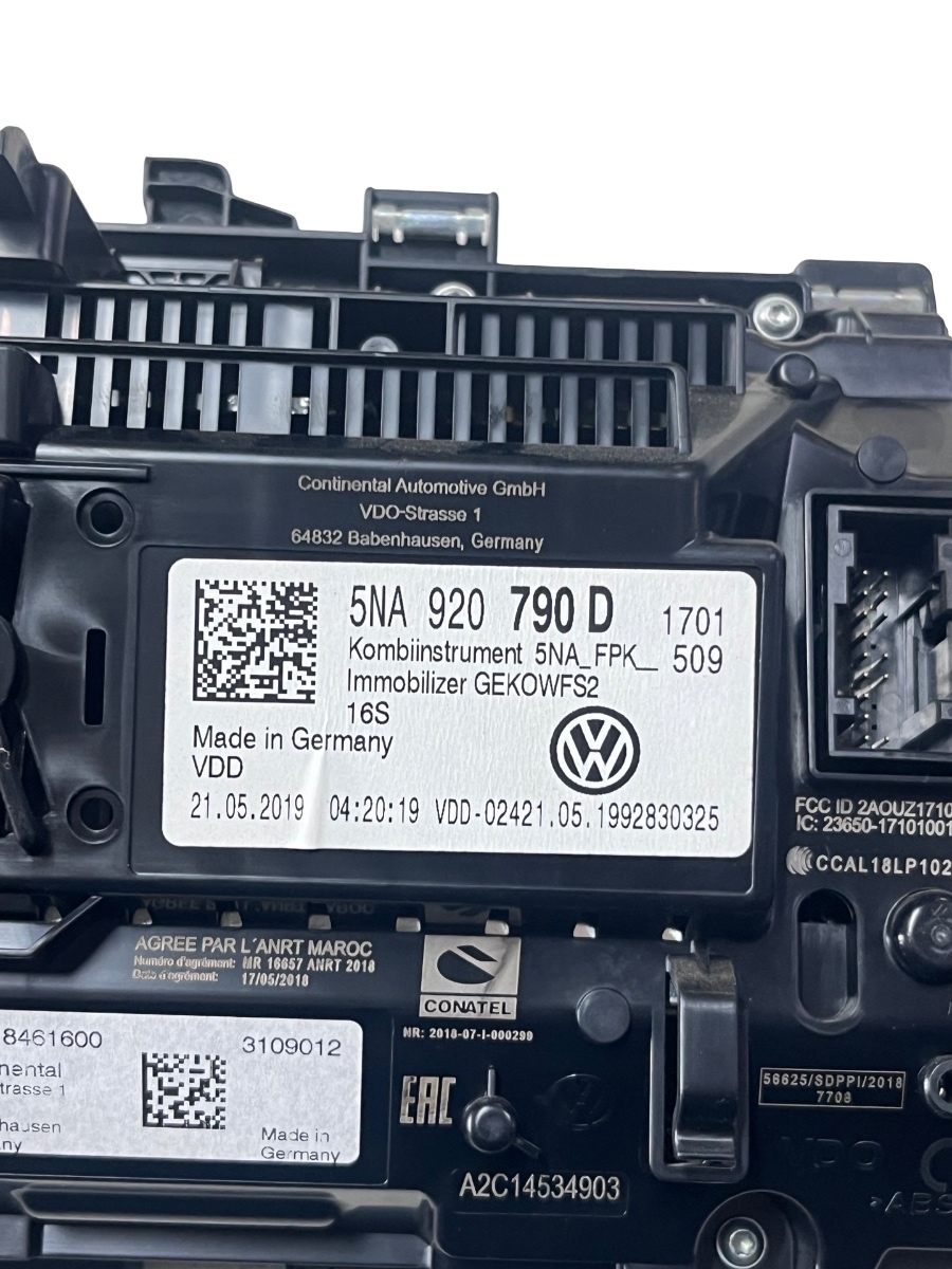 Ceas de bord digital VOLKSWAGEN Tiguan II Facelift R LINE [ 2020 - 2024 ] 5NA920790D – foto 3