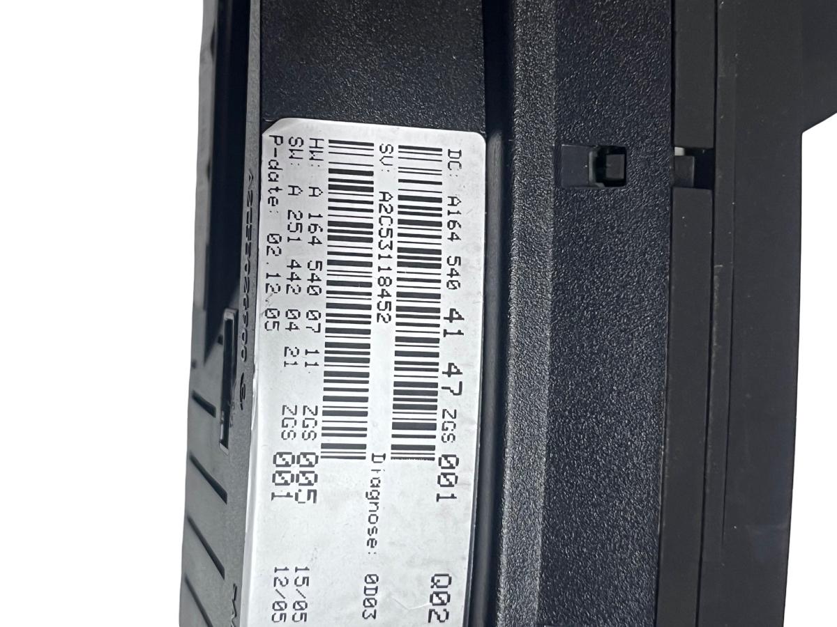 Ceas de bord MERCEDES-BENZ M-CLASS II W164 2005 - 2012 3.0 ML 300 CDI 4-matic OM 642.940 A1645404147 – foto 4