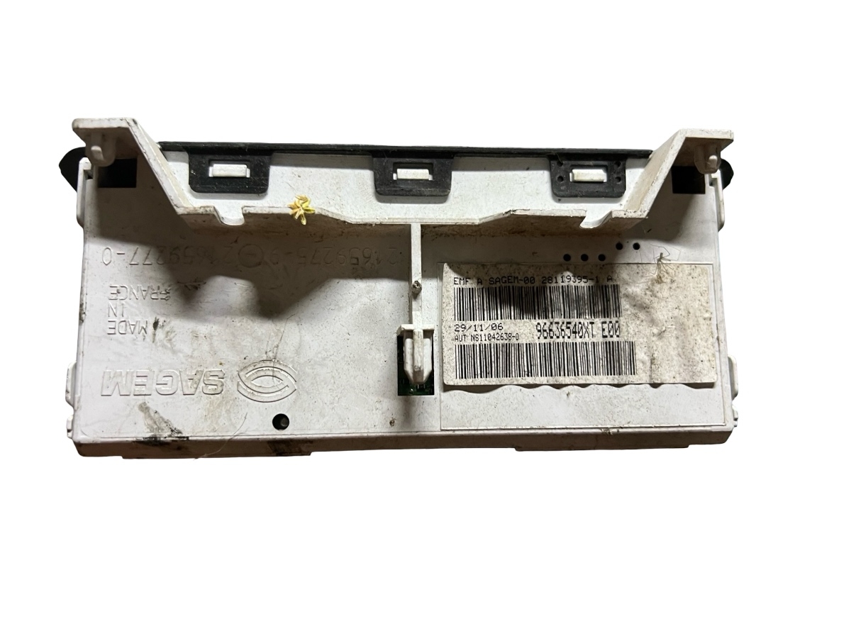 Ceas de bord PEUGEOT 206 CC 2D 2000 - > 96636540 – foto 2