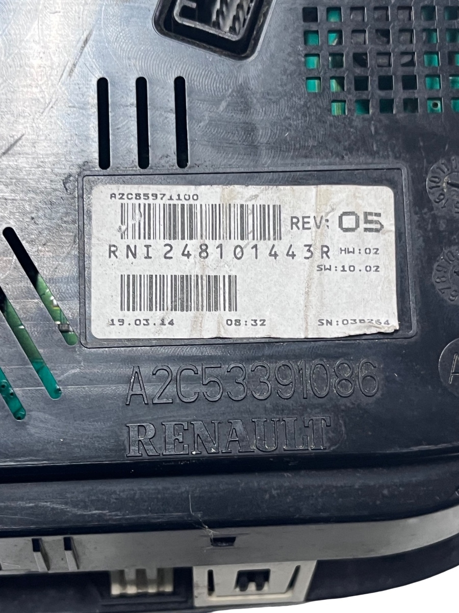 Ceas de bord RENAULT FLUENCE L30_ 2010 -> RNI248101443R – foto 3