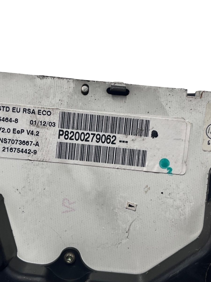 Ceas de bord RENAULT TRAFIC II Bus JL 2001 -> P8200279062 – foto 3