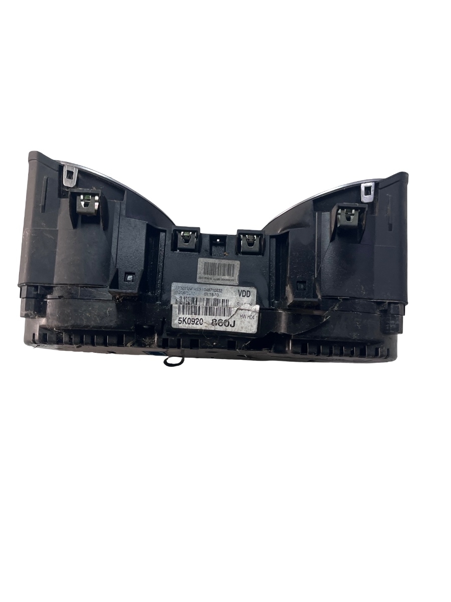 Ceas de bord VOLKSWAGEN GOLF VI 5K1_ 2008 - 2012 5K0920860J ( CRAPAT IN SPATE) – foto 2