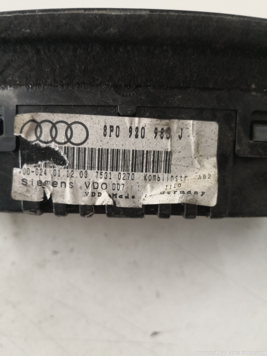 Ceasuri bord AUDI A3 II (8P1) [ 2003 - 2013 ] OEM 8p0920983j – foto 3