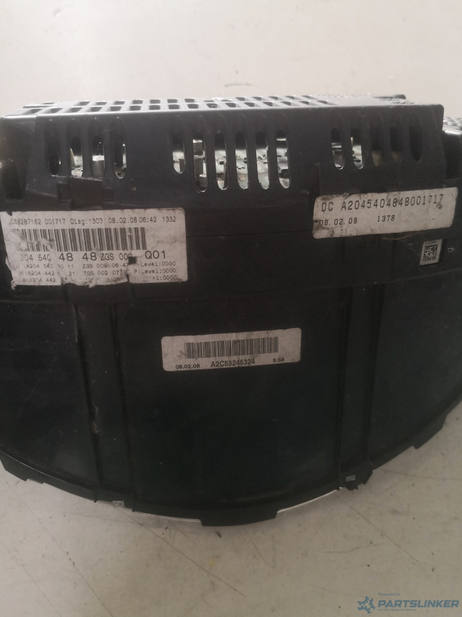 Ceasuri bord MERCEDES-BENZ C-CLASS (W204) [ 2007 - 2014 ] OEM A2045404848 – foto 3