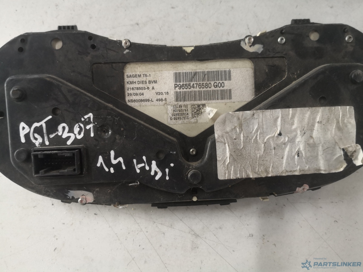 Ceasuri bord PEUGEOT 307 1.4 hdi SW (3H) [ 2002 - 2009 ] OEM 216518625c – foto 2