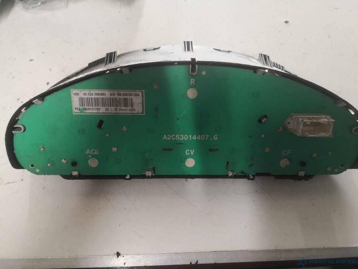 Ceasuri bord PEUGEOT 407 (6D_) [ 2004 - > ] OEM A2c53014407g – foto 2