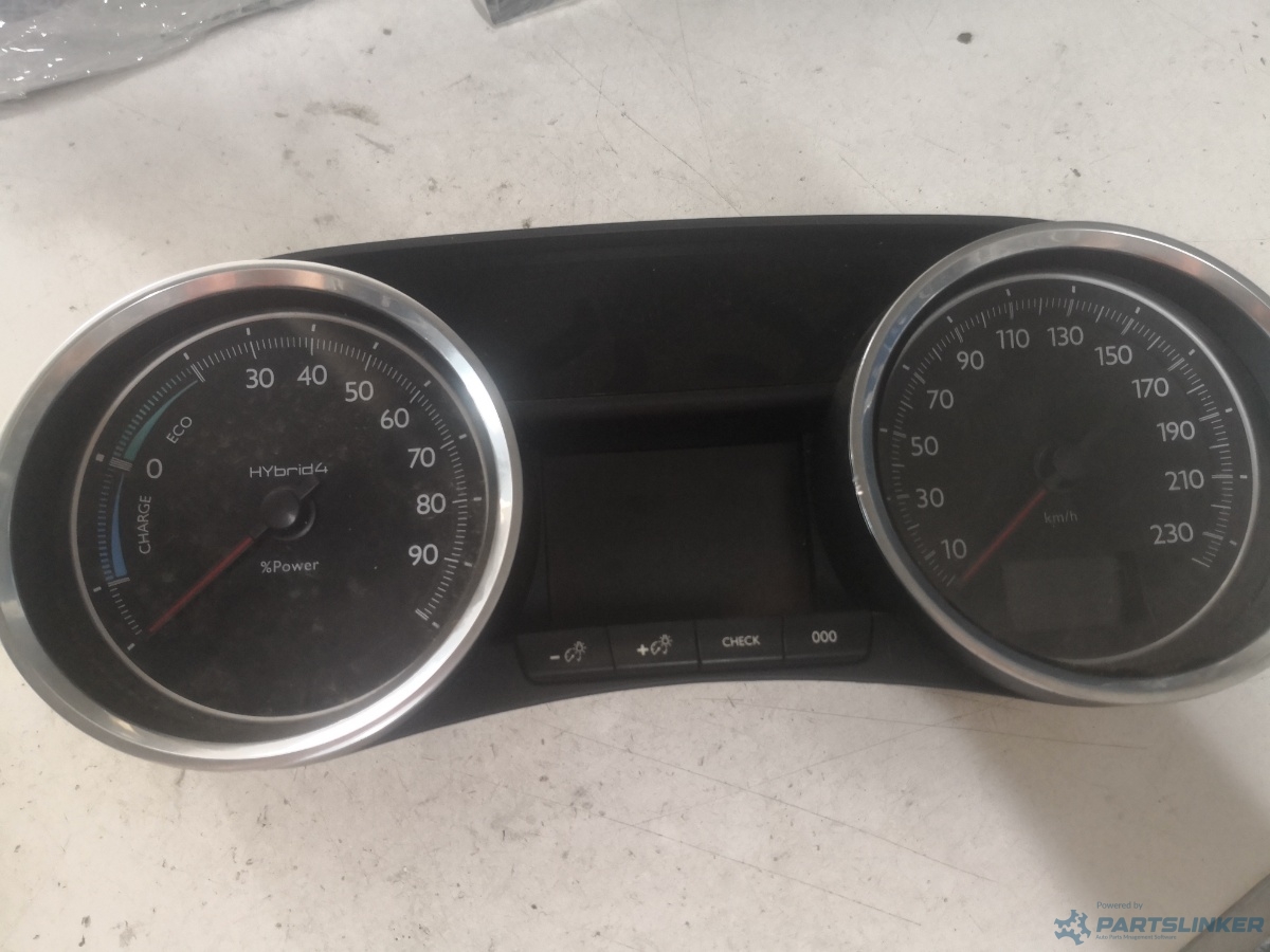 Ceasuri bord PEUGEOT 508 (8D_) [ 2010 - > ] HDi Hybrid4 AWC (RHC (DW10CTED4)) 120KW|163HP OEM 9678558780