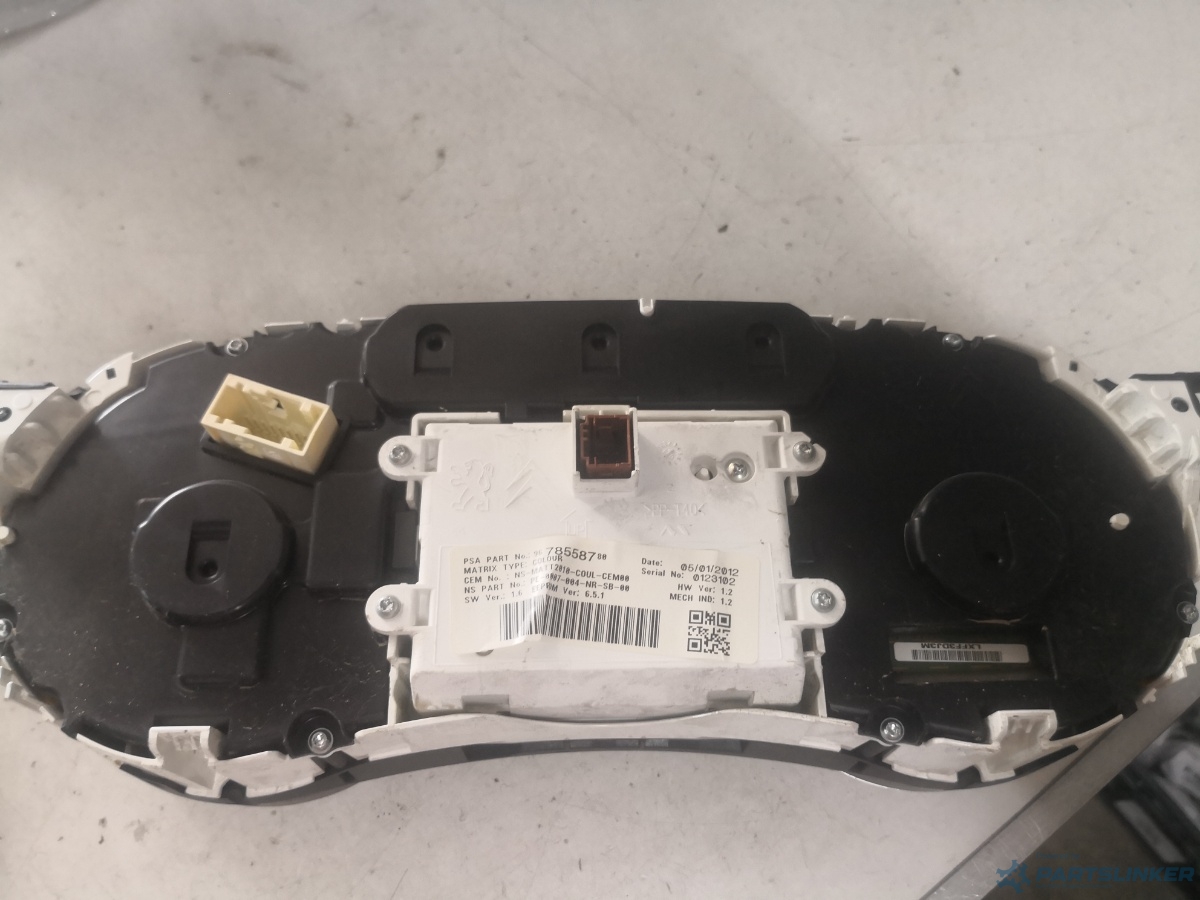 Ceasuri bord PEUGEOT 508 (8D_) [ 2010 - > ] HDi Hybrid4 AWC (RHC (DW10CTED4)) 120KW|163HP OEM 9678558780 – foto 2