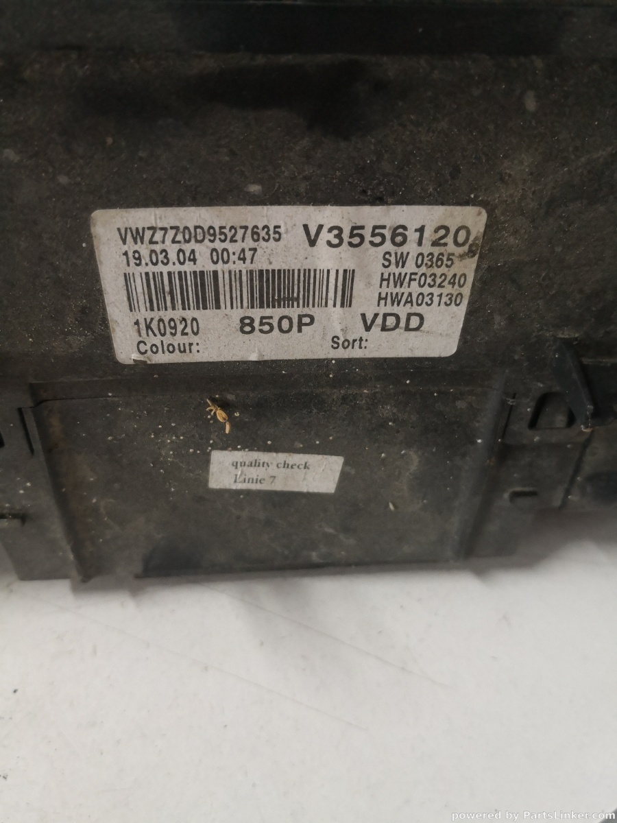Ceasuri bord VOLKSWAGEN GOLF V (1K1) [ 2003 - 2009 ] OEM 1k0920850p – foto 3