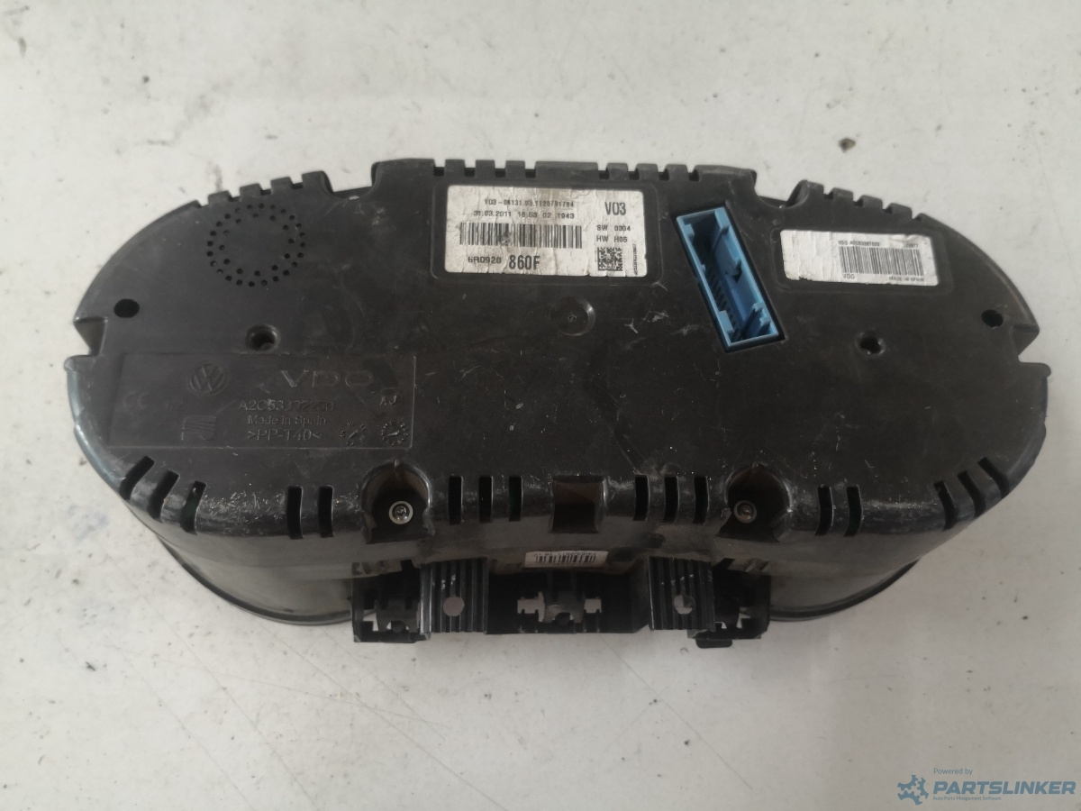 Ceasuri bord VOLKSWAGEN POLO (6R, 6C) [ 2009 - > ] OEM A2c53332250 – foto 2