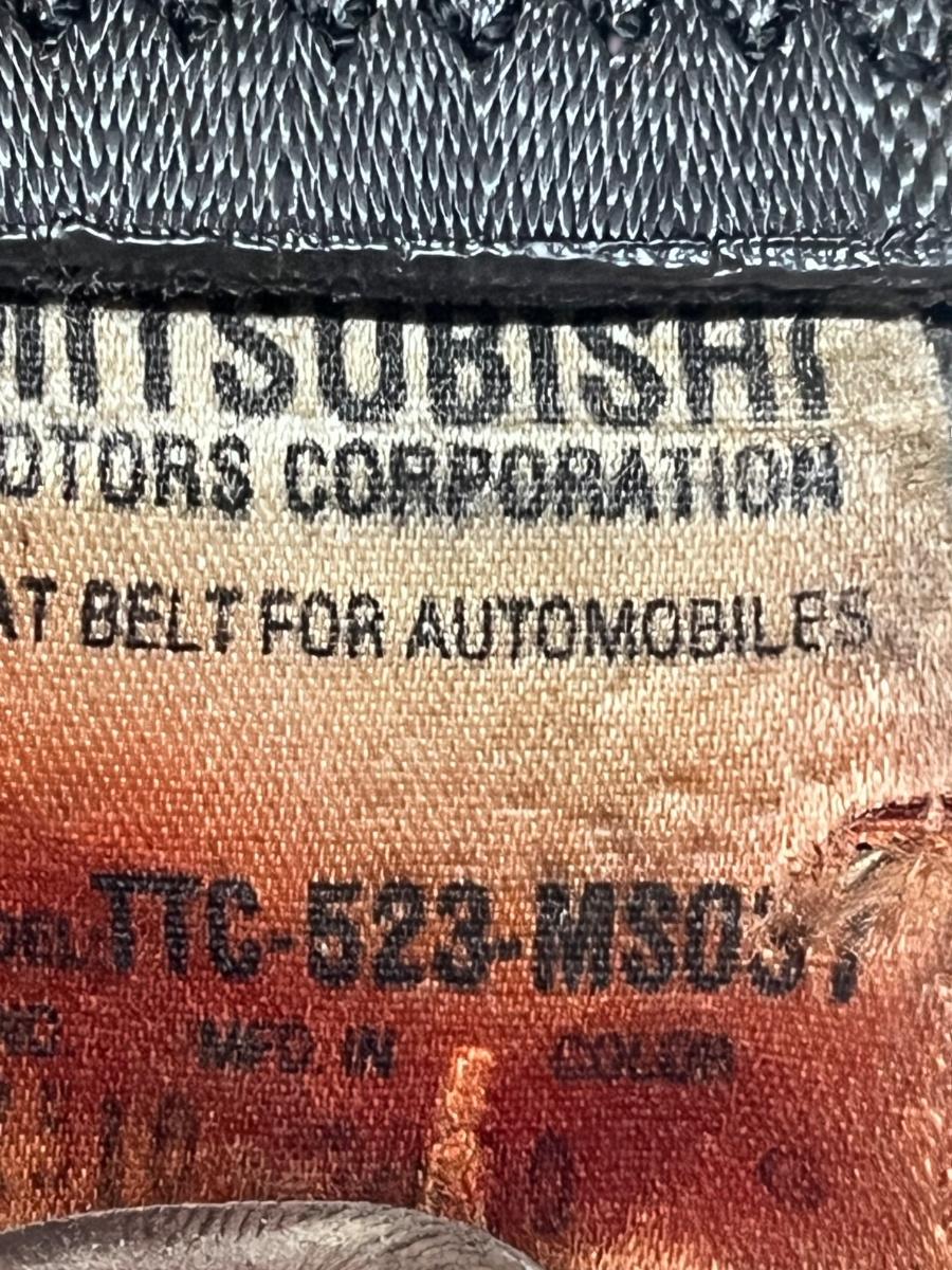 Centura de siguranta dreapta fata MITSUBISHI L200 - 2001 TTC-523-MS037 – foto 3