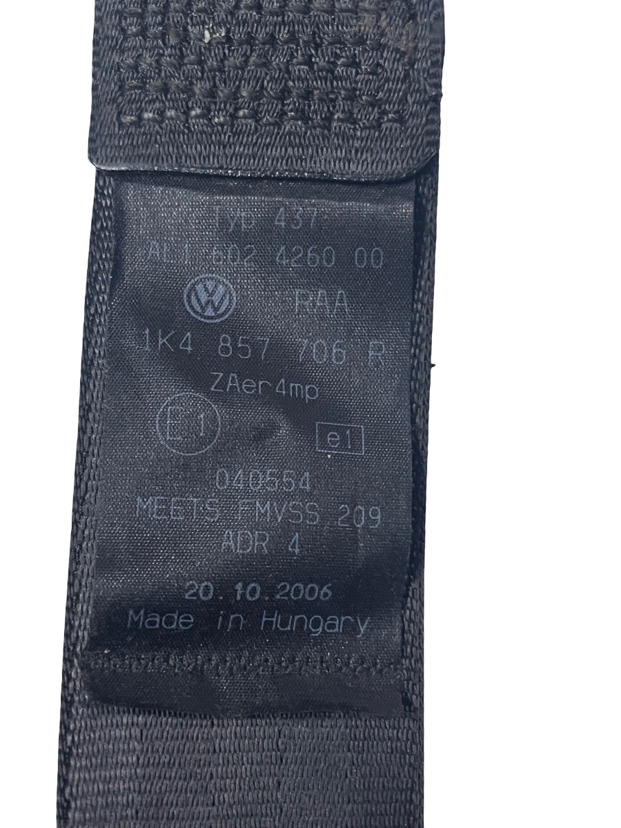Centura de siguranta  dreapta fata VOLKSWAGEN GOLF V 1K1 2003 - 2009 1K4857706R – foto 2