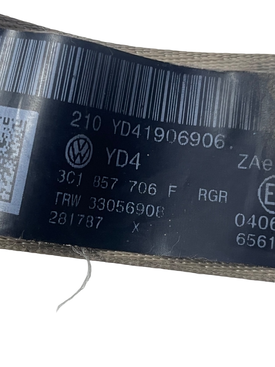 Centura de siguranta dreapta fata VOLKSWAGEN PASSAT 3C2 2005 - 2010 3C1857706F – foto 3