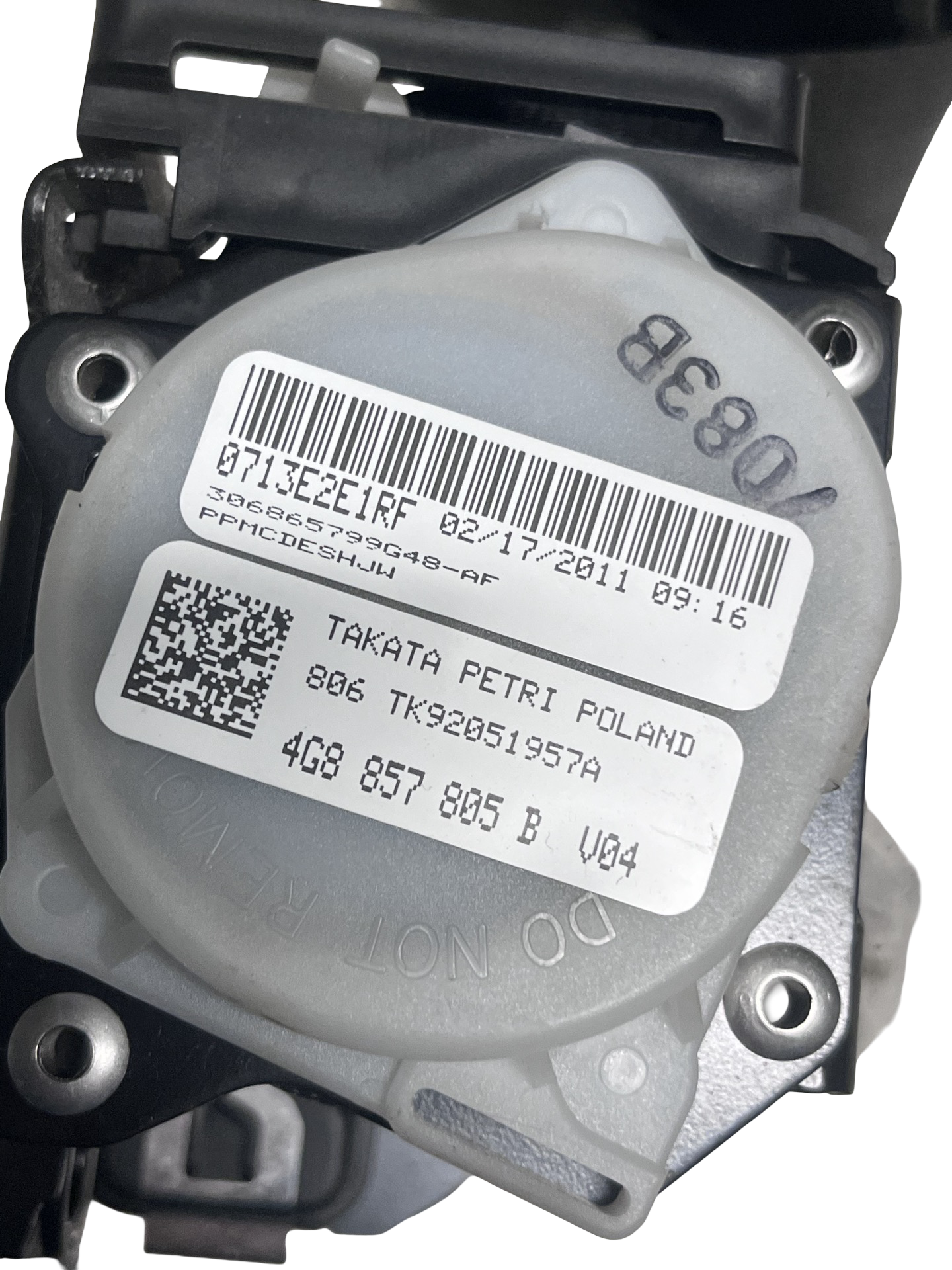 Centura DE Siguranta dreapta spate Audi A7 Sportback 2010–2018 - cod: 4G8857805B – foto 3