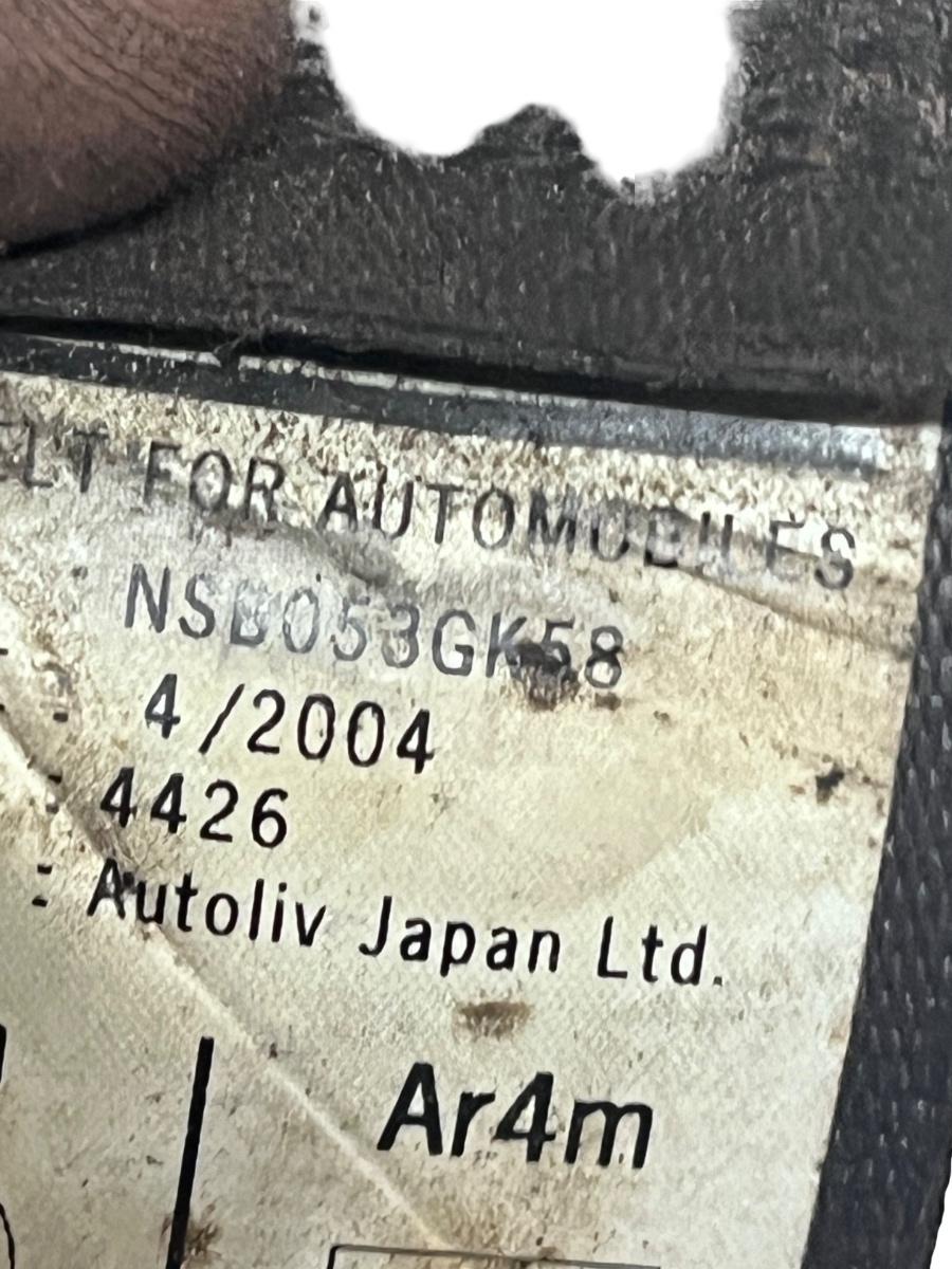 Centura de siguranta mijloc (spate) HONDA ACCORD VII CL, CN 2003 - 2012 NSB053GK58 – foto 3