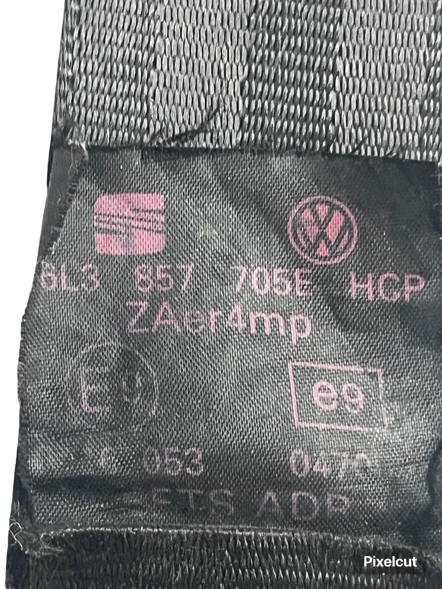 Centura de siguranta stanga fata SEAT IBIZA IV 6L1 2002 - 2009 6L3857705E (2 USI ) – foto 3