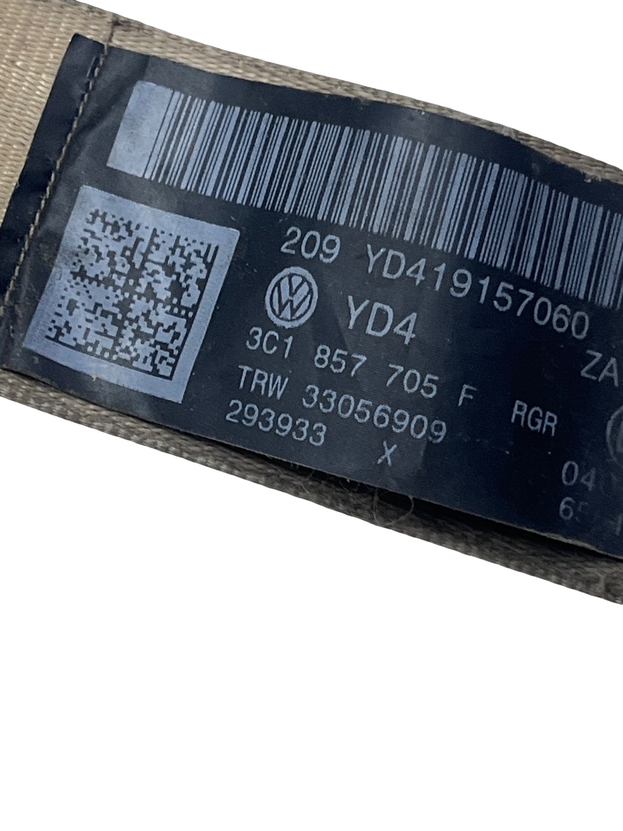 Centura de siguranta  stanga fata VOLKSWAGEN PASSAT 3C2 2005 - 2010 3C1857705F – foto 3