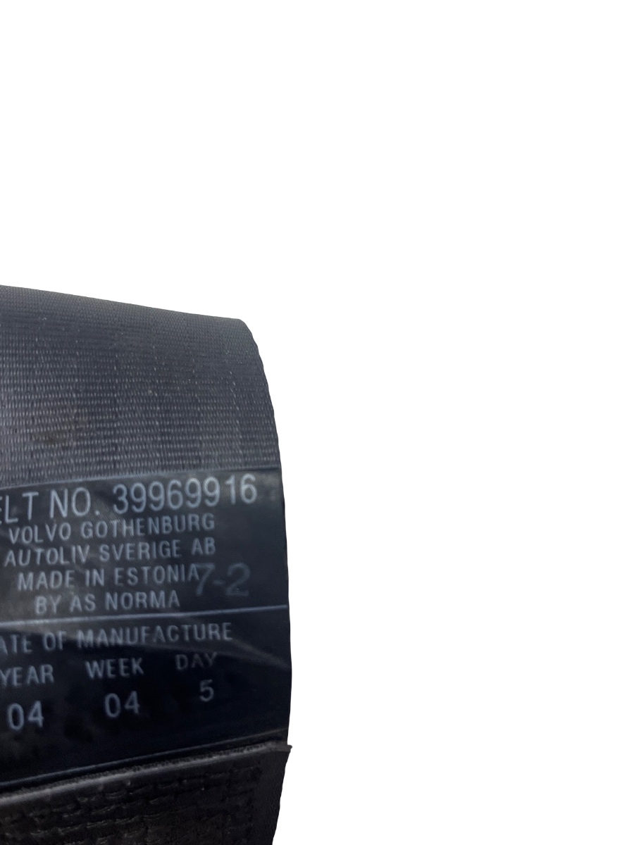 Centura de siguranta  stanga spate VOLVO S60 I 384 2000 - 2010 39969916 – foto 3