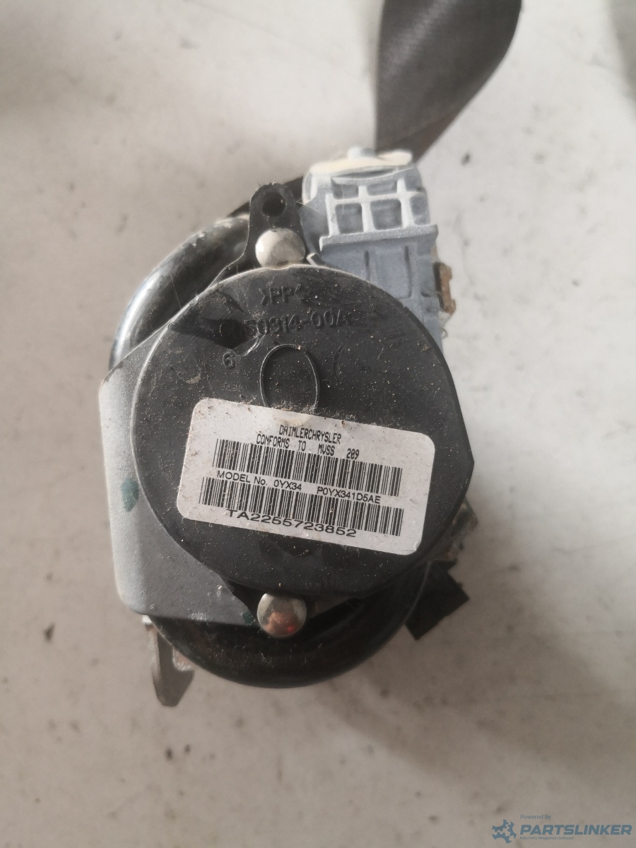 Centura siguranta dreapta fata CHRYSLER SEBRING (JS) [ 2006 - 2010 ] OEM 605031400a – foto 2
