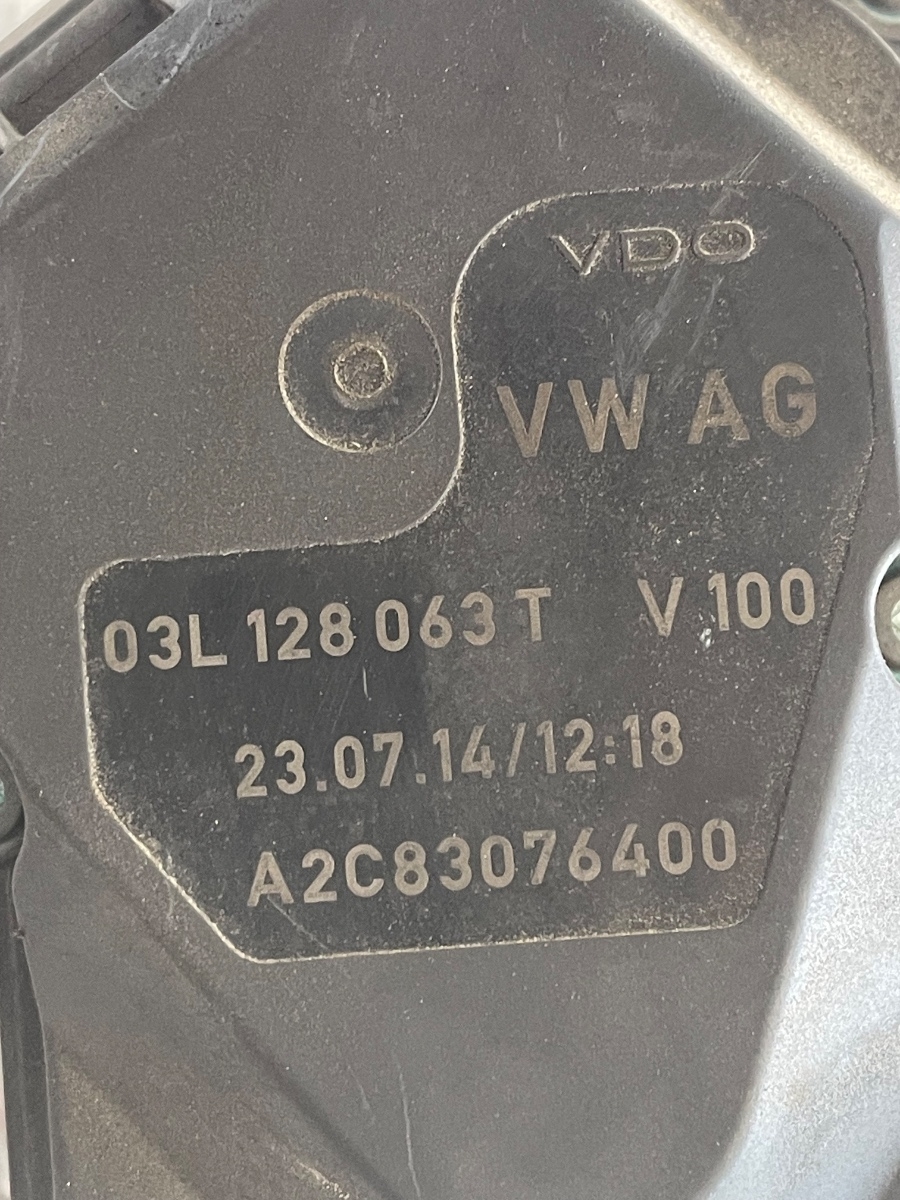 Clapeta de acceleratie AUDI A6/S6 IV Saloon 4G2, C7, 4GC 2010 - 2018 2.0 TDI CGL03L128063T – foto 3
