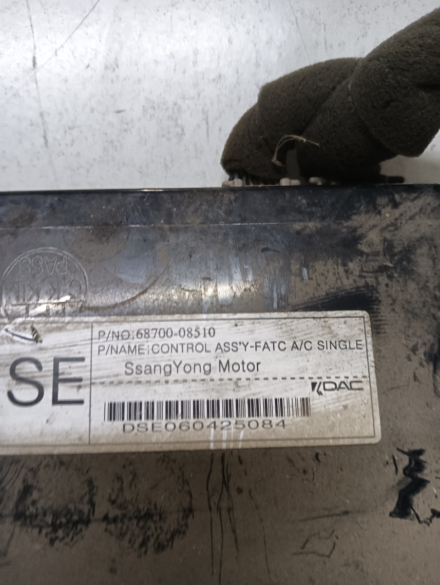 Climatronic  SSANGYONG REXTON GAB_ 2002 - > 6870008510 – foto 2