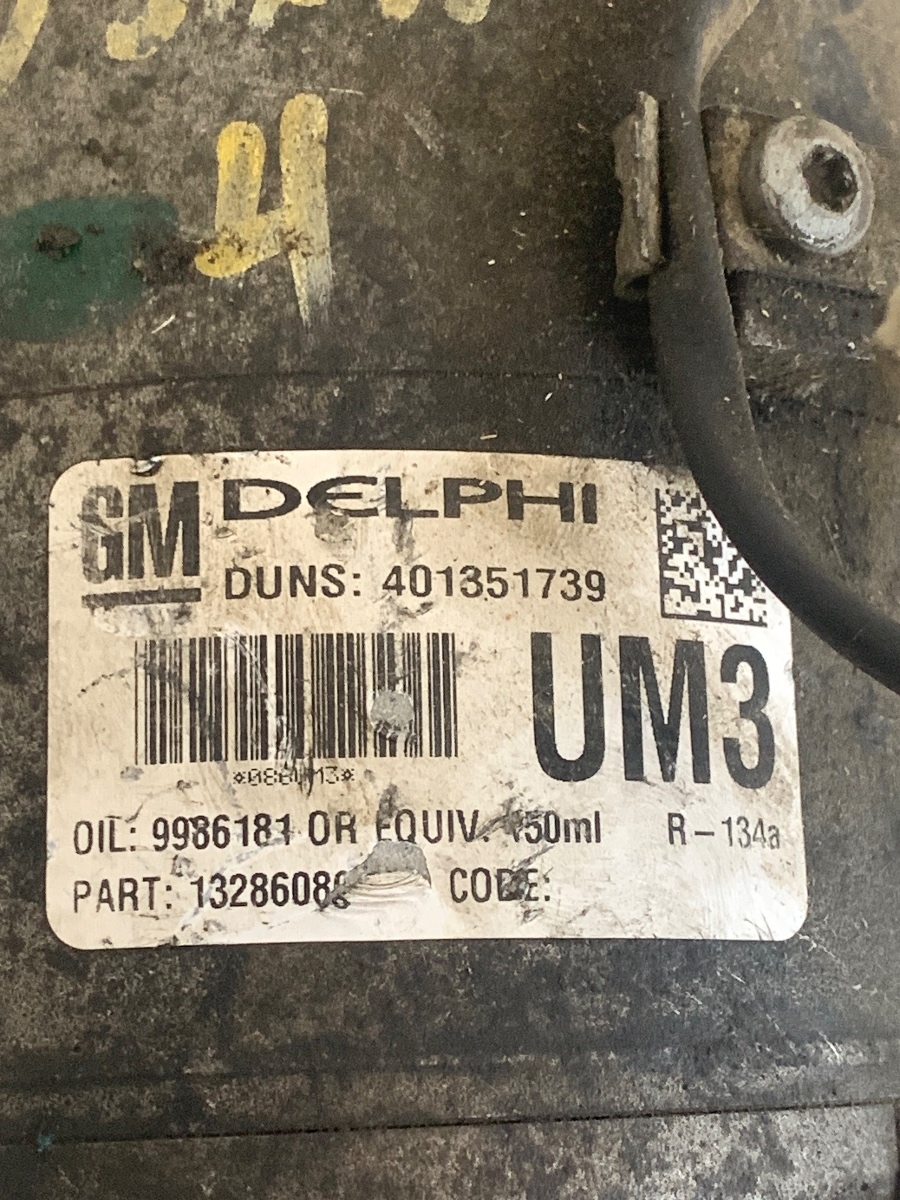 Compresor 1.7CDI AC OPEL ASTRA H L48, A04 2004 - 2014 OEM 401351739 / 9986181 – foto 4