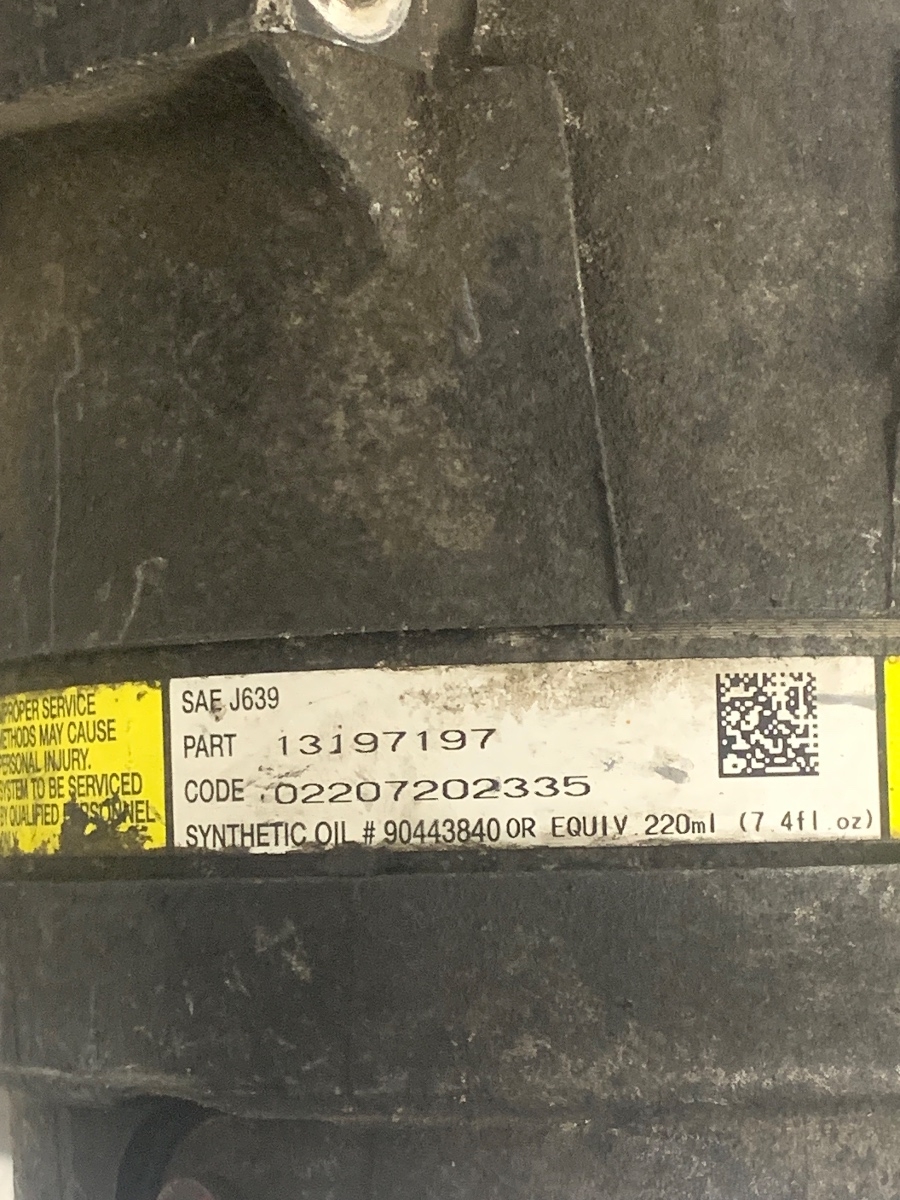 Compresor  AC 1.9D OPEL VECTRA C Z02 2002 - 2009 OEM 13197197 – foto 3