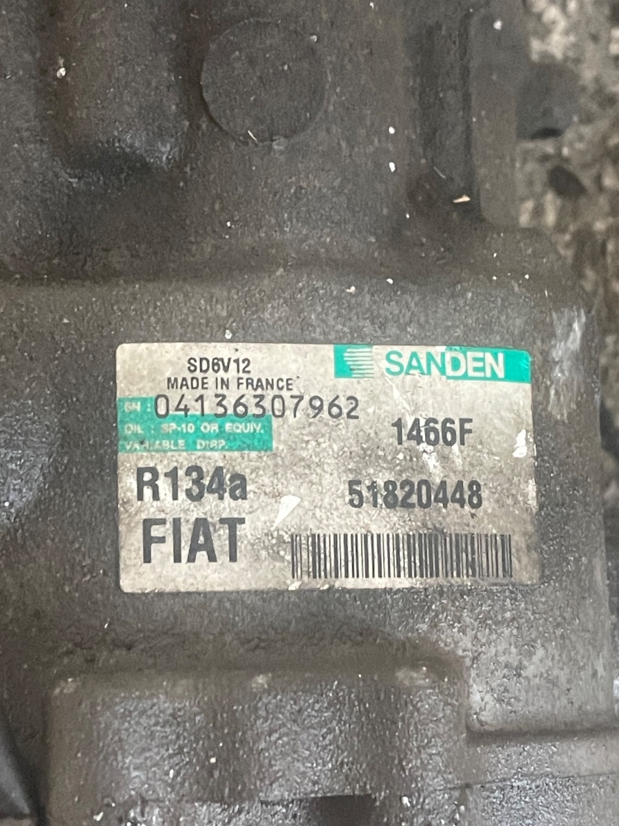 Compresor  AC ALFA ROMEO MITO 955_ 2008 - > 1.6 JTDM 198 A2.000, 955 A3.000 51820448 – foto 2