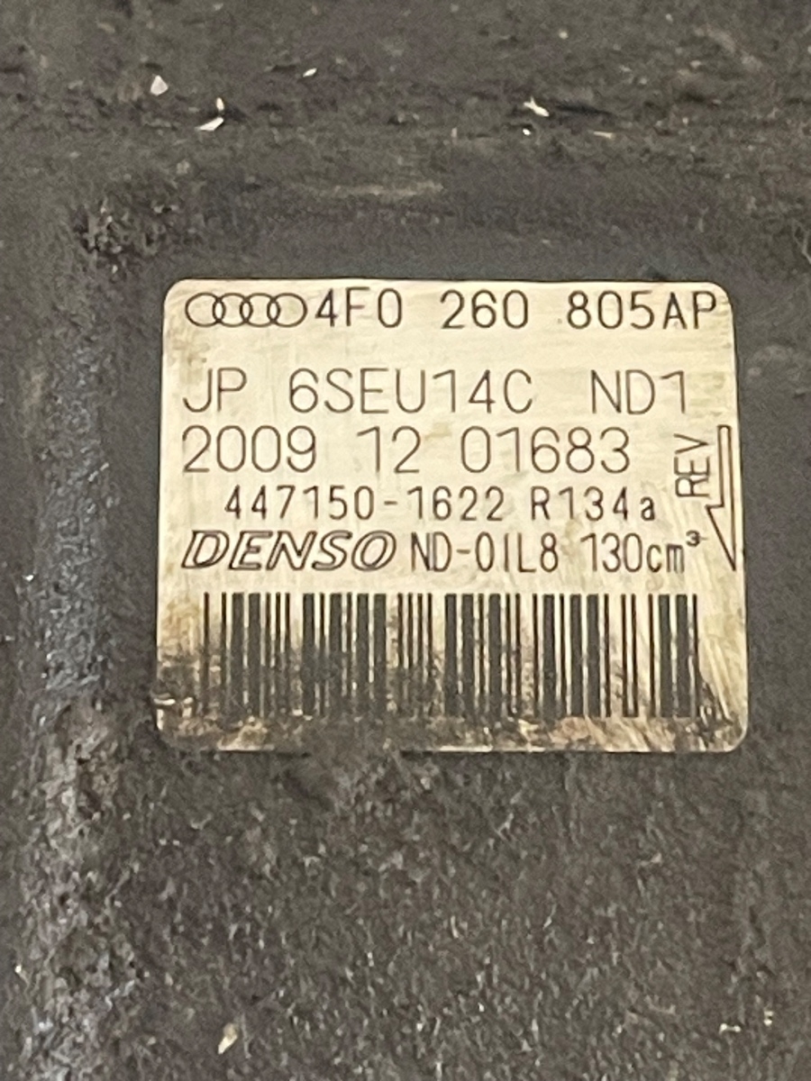 Compresor AC AUDI A6/S6 III Saloon 4F2, C6 2004 - 2011 2.0D 4F0260805AP – foto 3