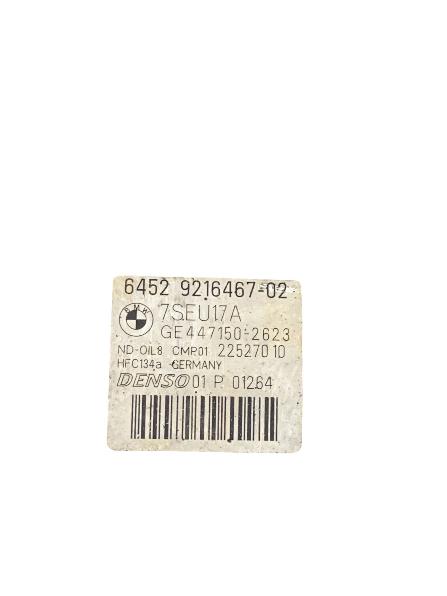 Compresor Ac BMW SERIA 5 F10 2009–2017 - cod: 9216467 FULIE CRAPATA ,VEZI FOTO !! – foto 2