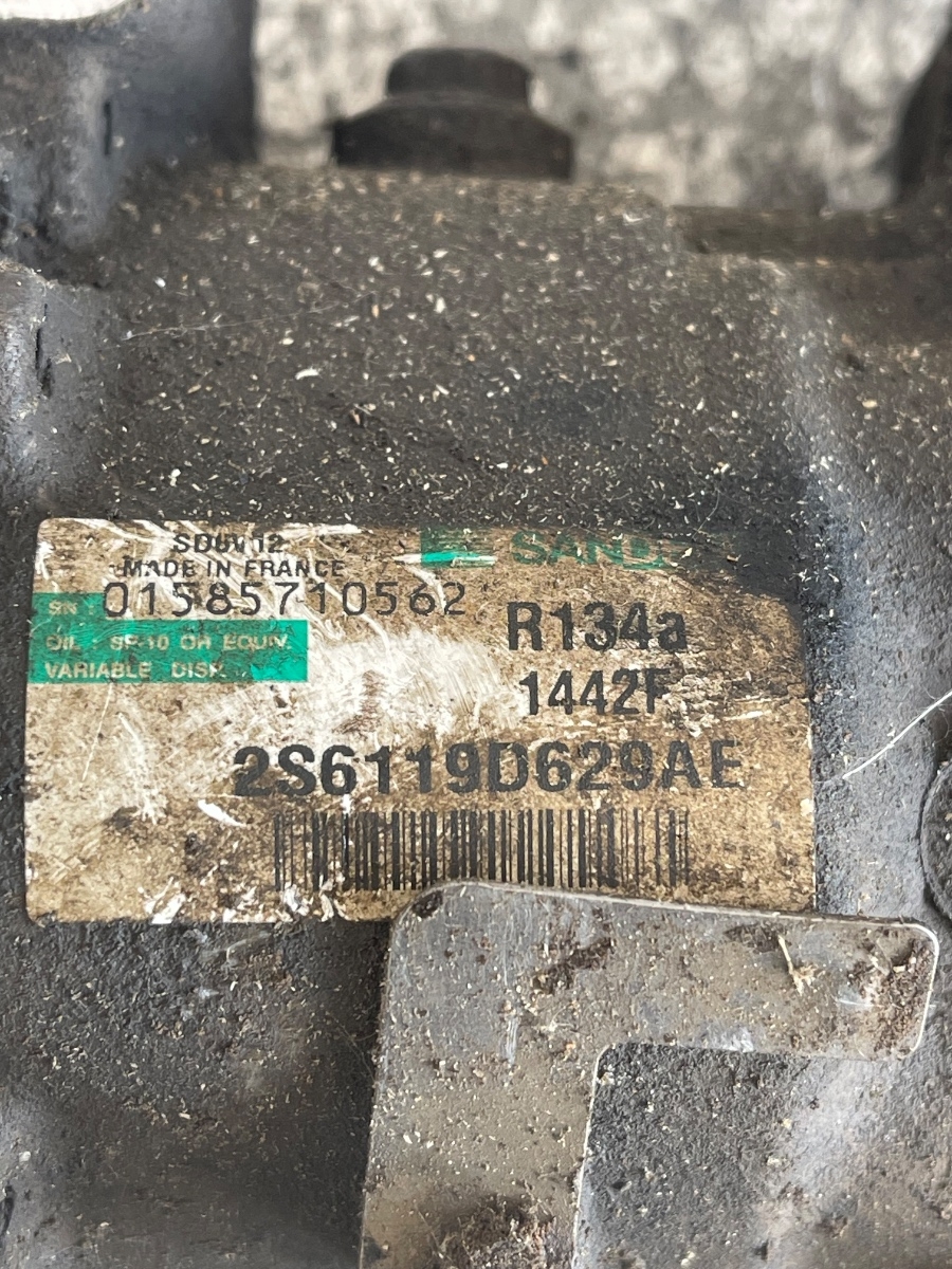 Compresor  AC FORD FIESTA V JH_, JD_ 2001 - 2010 1.4 TDCi F6JA, F6JB 2S6119D629AE – foto 4