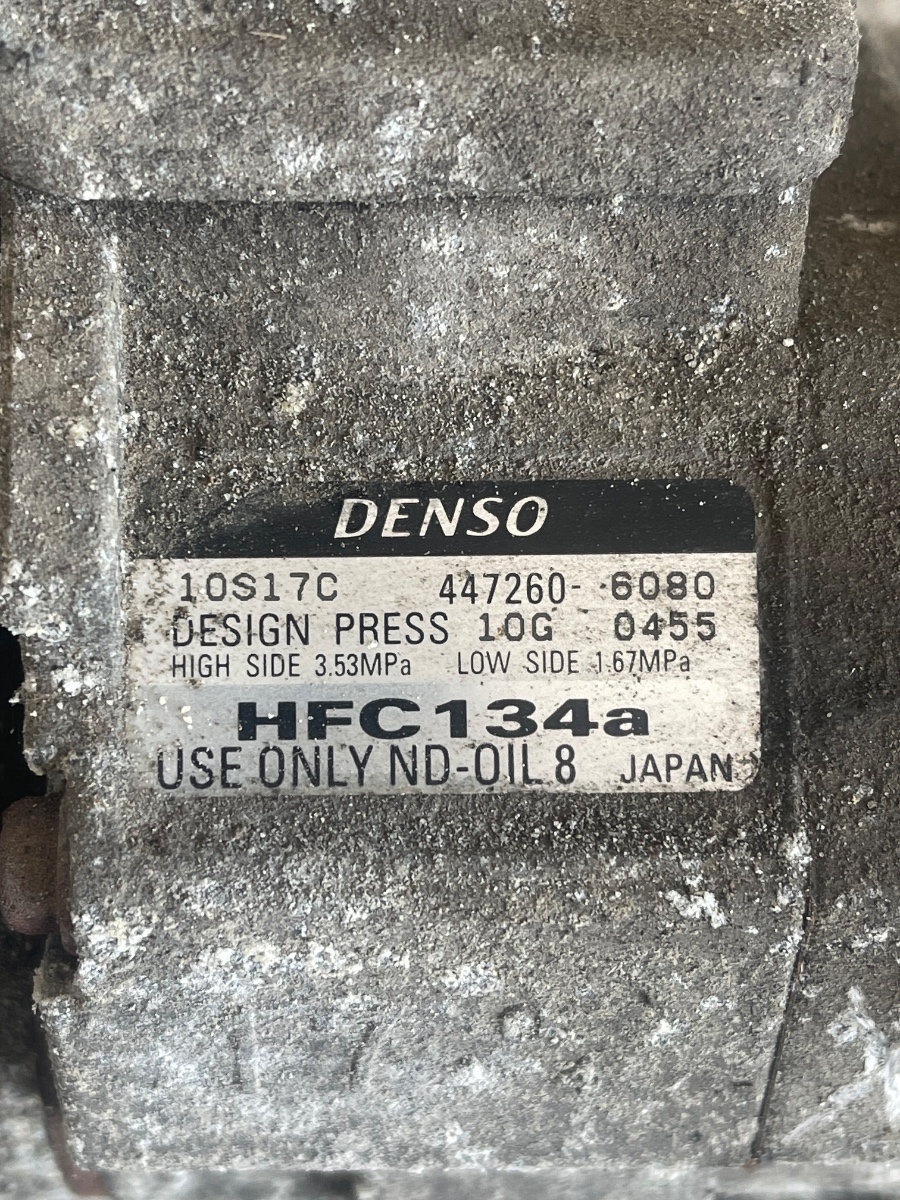 Compresor  AC HONDA ACCORD VII CL, CN 2003 - 2012 2.2 i-CTDi N22A1 447260-6080 – foto 4