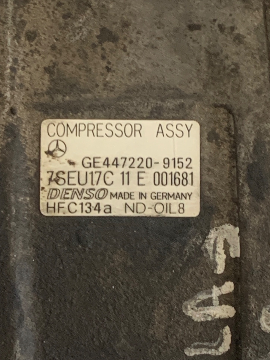 Compresor  AC MERCEDES-BENZ C-CLASS II W203  2000 - 2007 2.7CDI OEM GE447220-9152 – foto 4