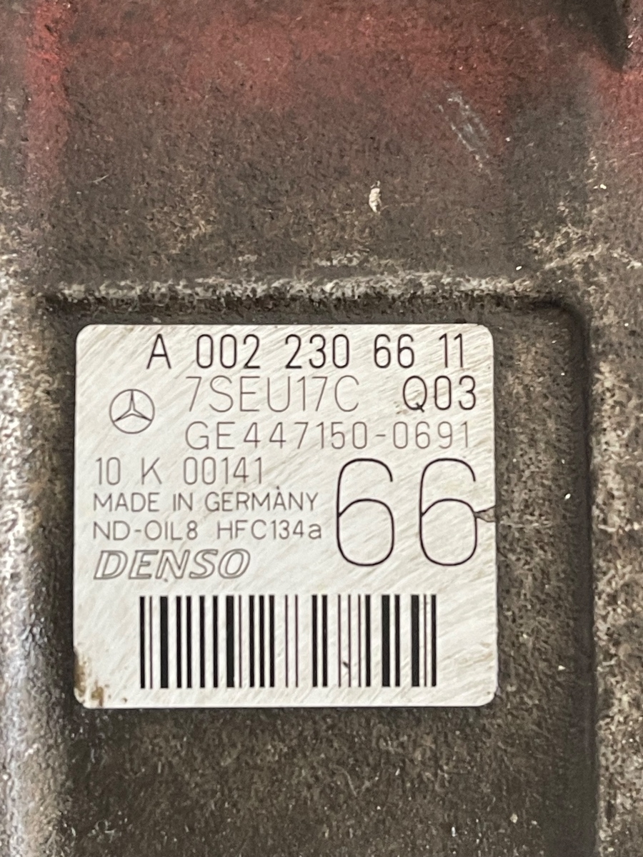 Compresor  AC MERCEDES-BENZ S-CLASS II W221, C215 2005 - 2013 A0022306611 – foto 3