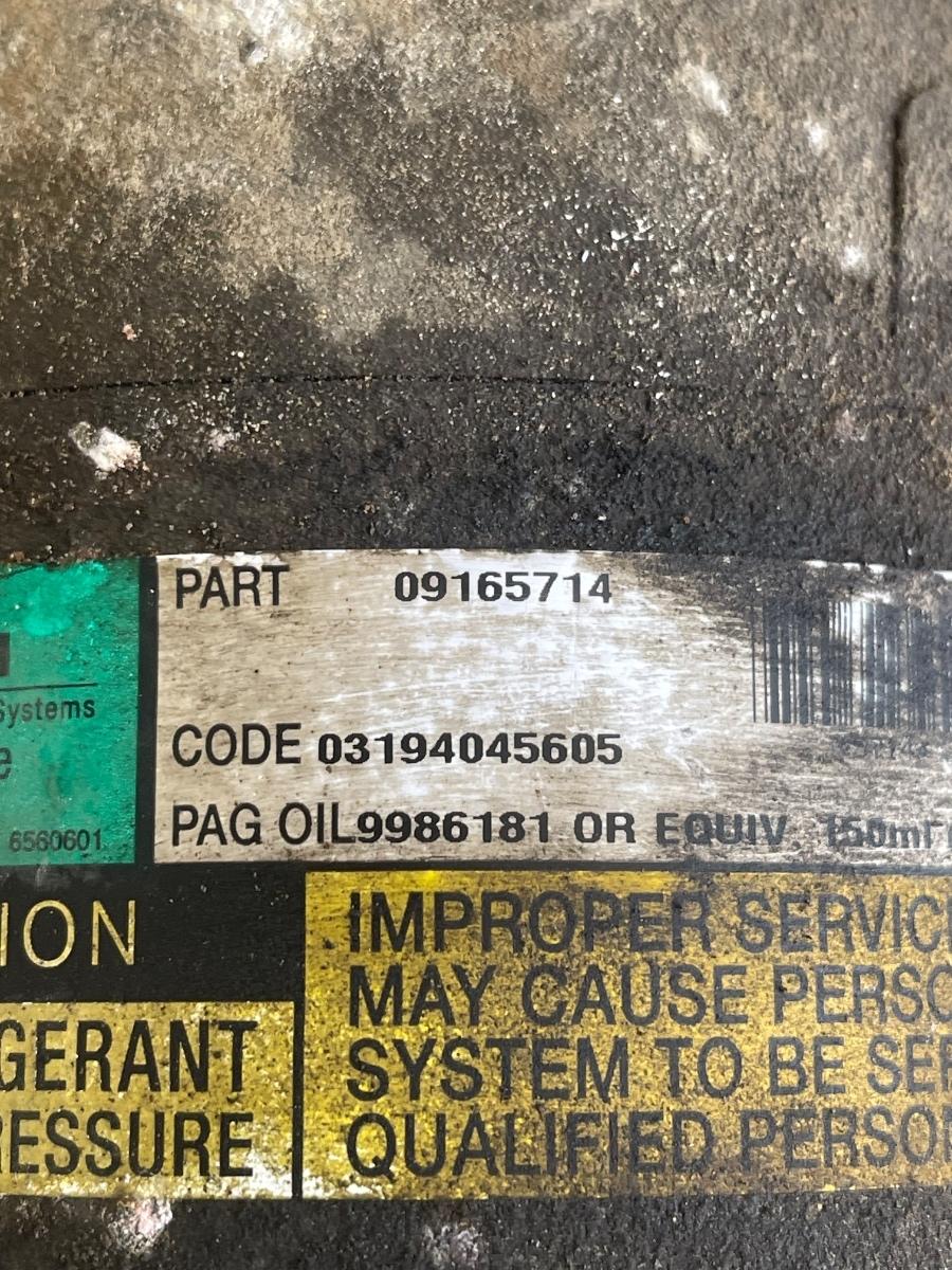 Compresor AC OPEL ASTRA G Box F70 1998 - 2005 1.6 C 16 SEL, Z 16 XE – foto 3