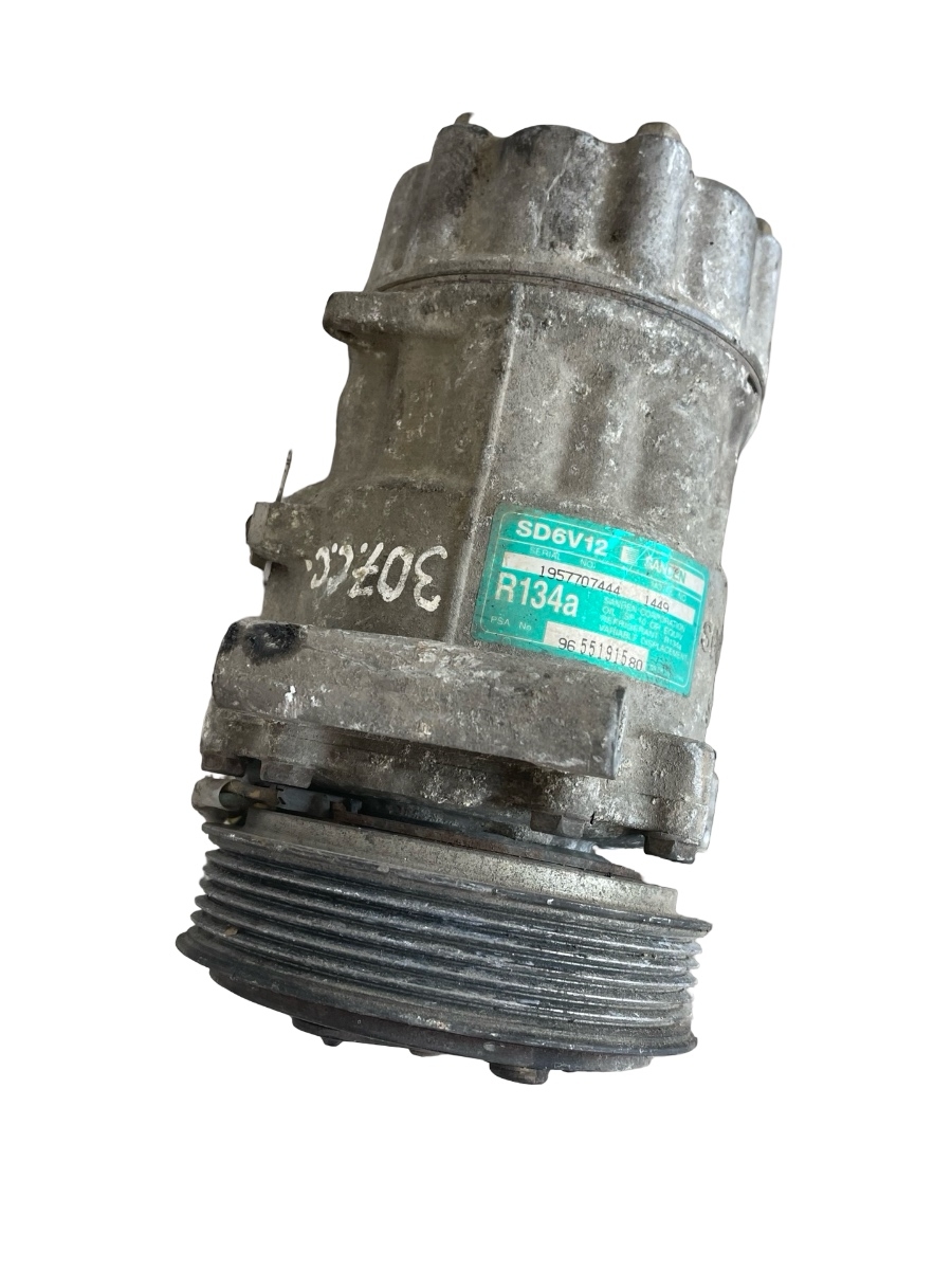 Compresor  AC PEUGEOT 307 3A/C 2000 - > 1.6HDI 9655191580 – foto 3