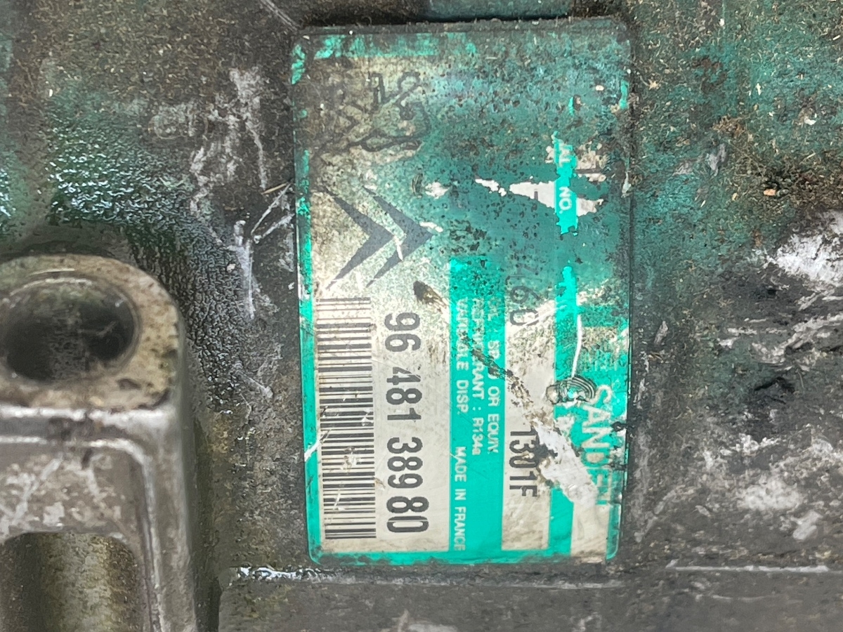 Compresor  AC PEUGEOT 407 6D_ 2004 - > 2.0HDI  9648138980 – foto 3