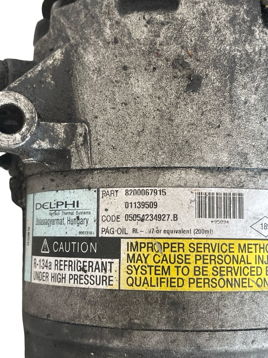 Compresor  AC RENAULT ESPACE IV JK0/1_ 2002 - > 2.2DCI  8200067915 – foto 2