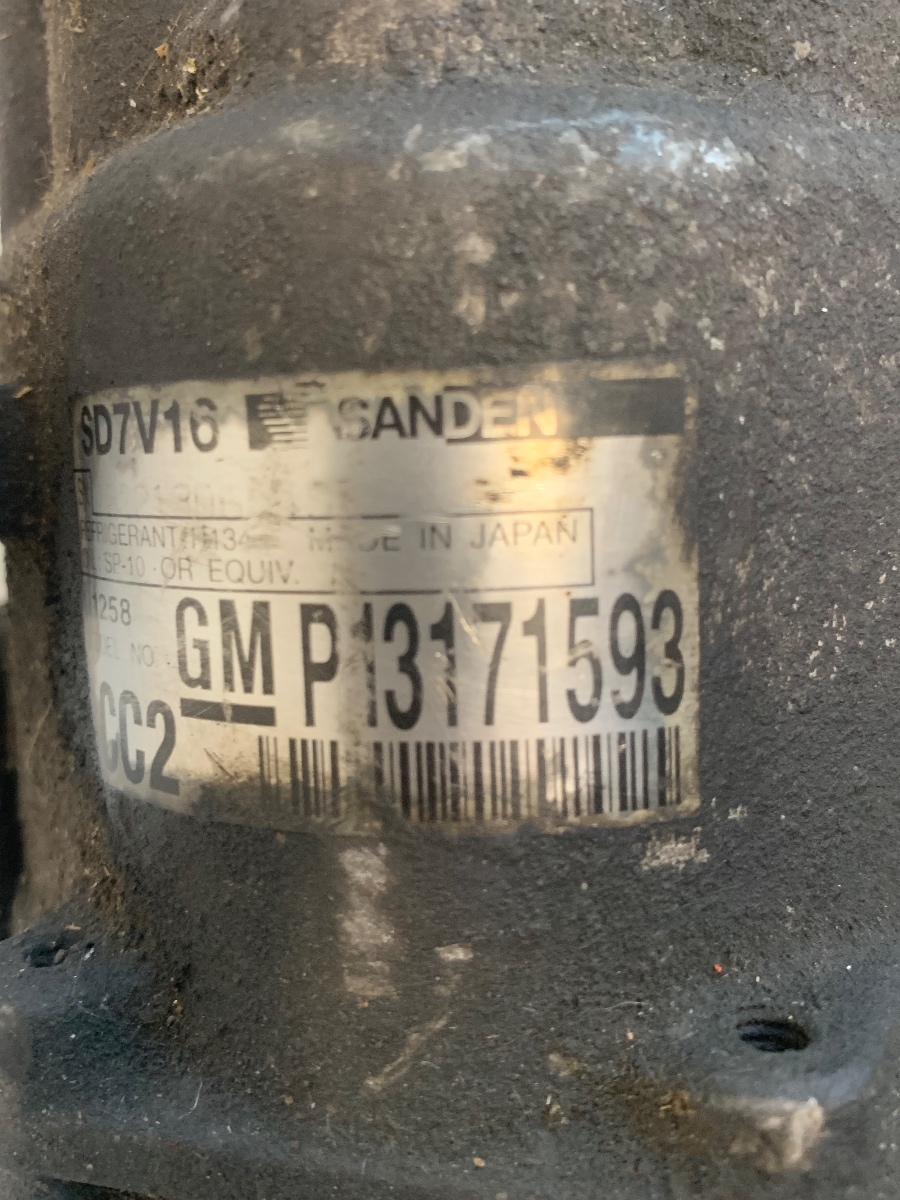 Compresor  AC SAAB 9-3 1.9D YS3F 2002 - 2015 UK GM13171593 – foto 3