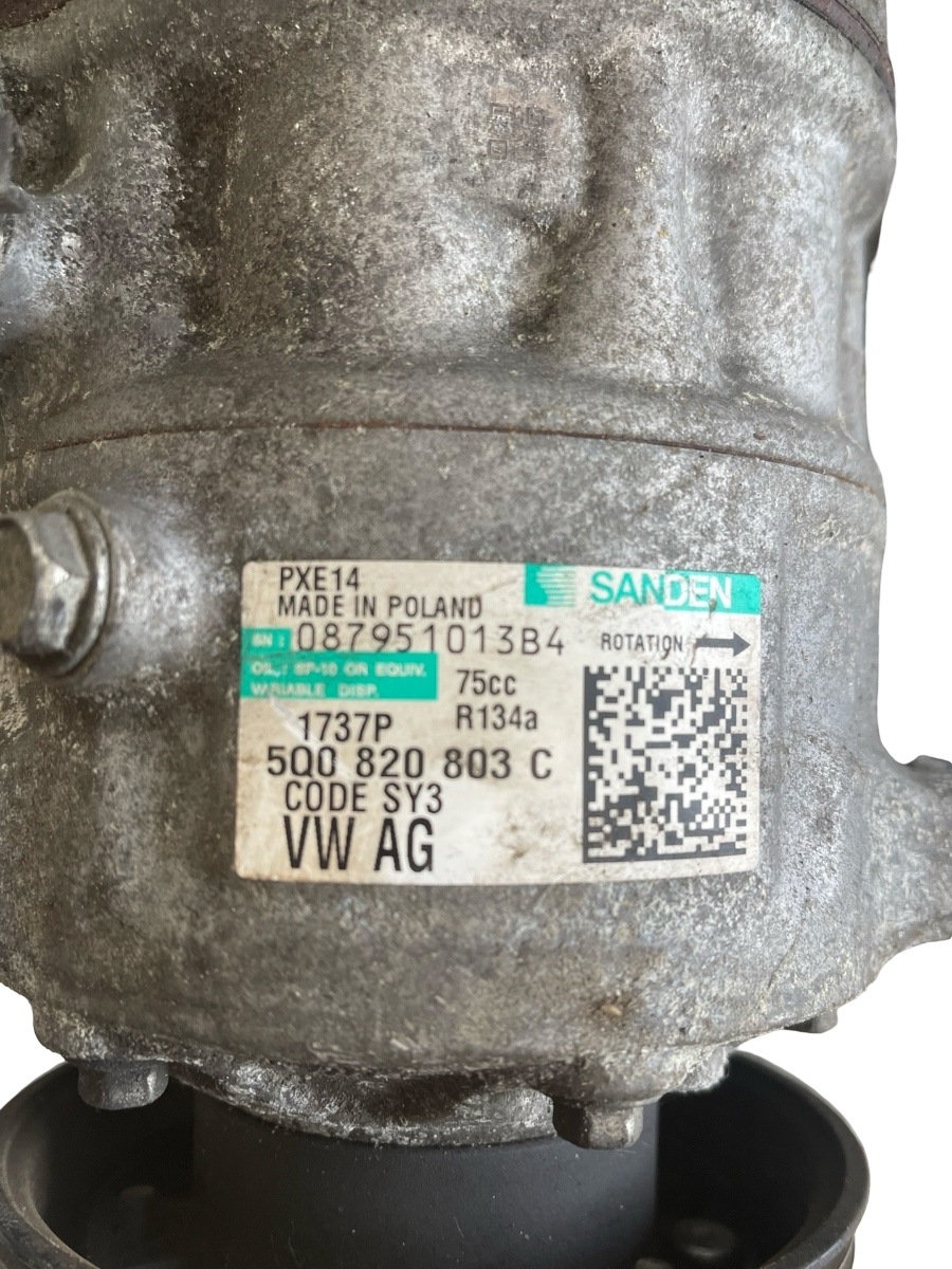 Compresor AC SEAT LEON 5F1 2012 -> 1.6 TDI CLHA 5Q0820803C – foto 2