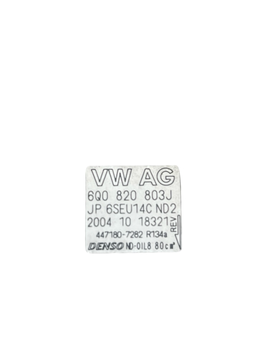 Compresor  AC SKODA FABIA 6Y2 1999 - 2008 1.4 TDI AMF 6Q0820803J – foto 2