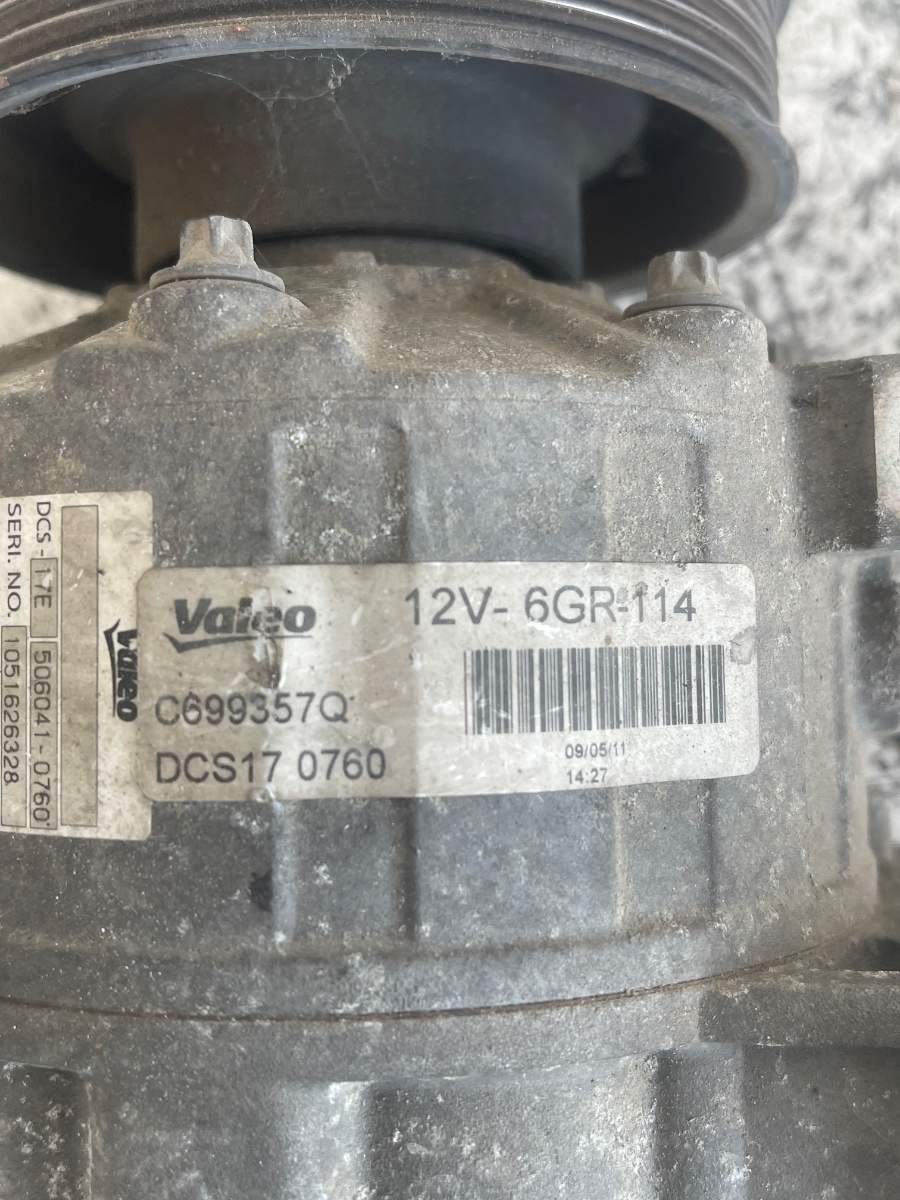 Compresor  AC SKODA OCTAVIA 1Z3 2004 - 2013 1.9 TDI BJB C699357Q / DSC170760 – foto 4